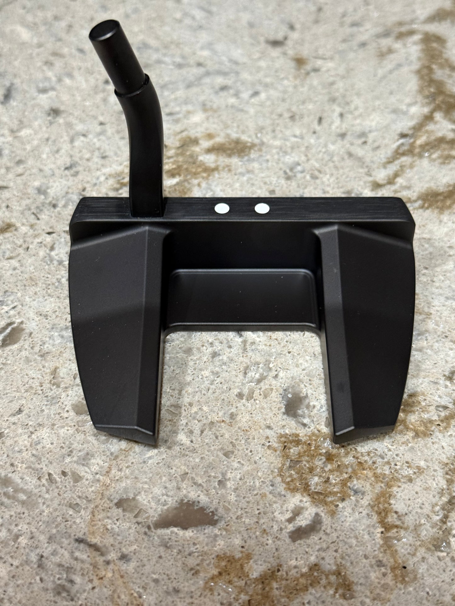 2 Dot Mallet putter